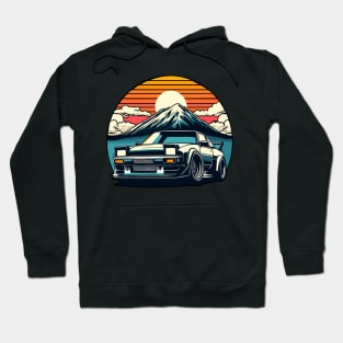 JDM car Japanese Retro Car Racing Drifting Legend Tuning Hoodie